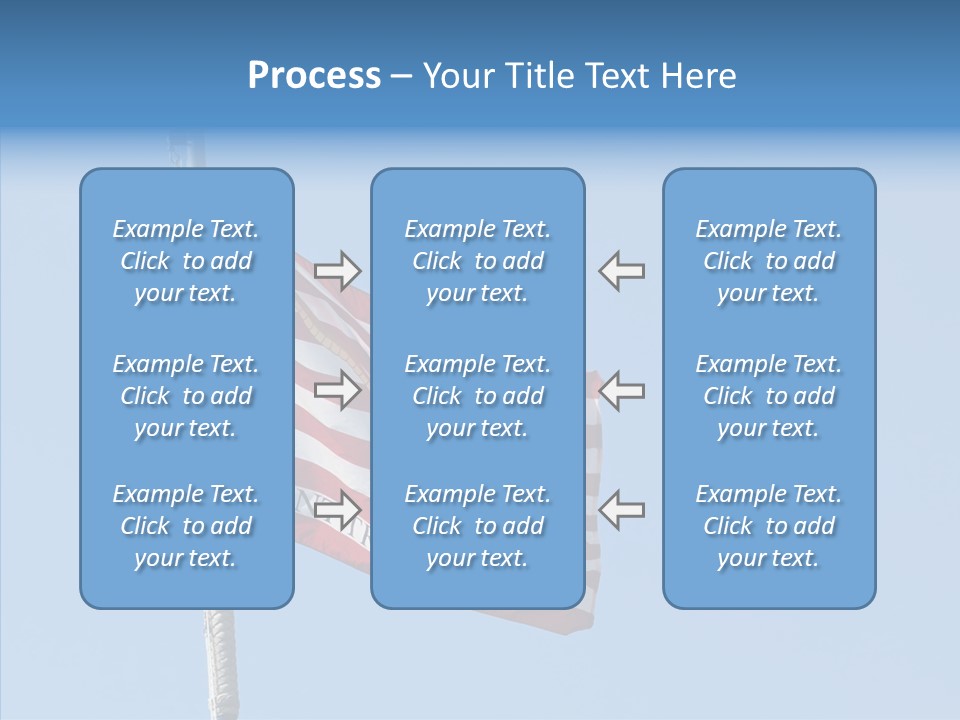Red Blue Nautical PowerPoint Template