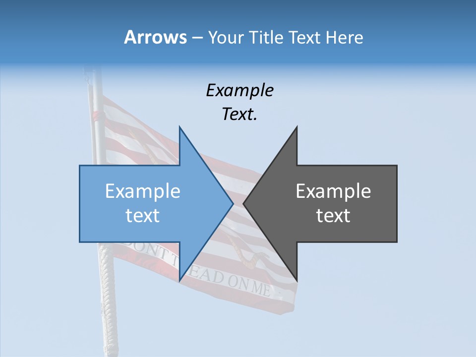 Red Blue Nautical PowerPoint Template