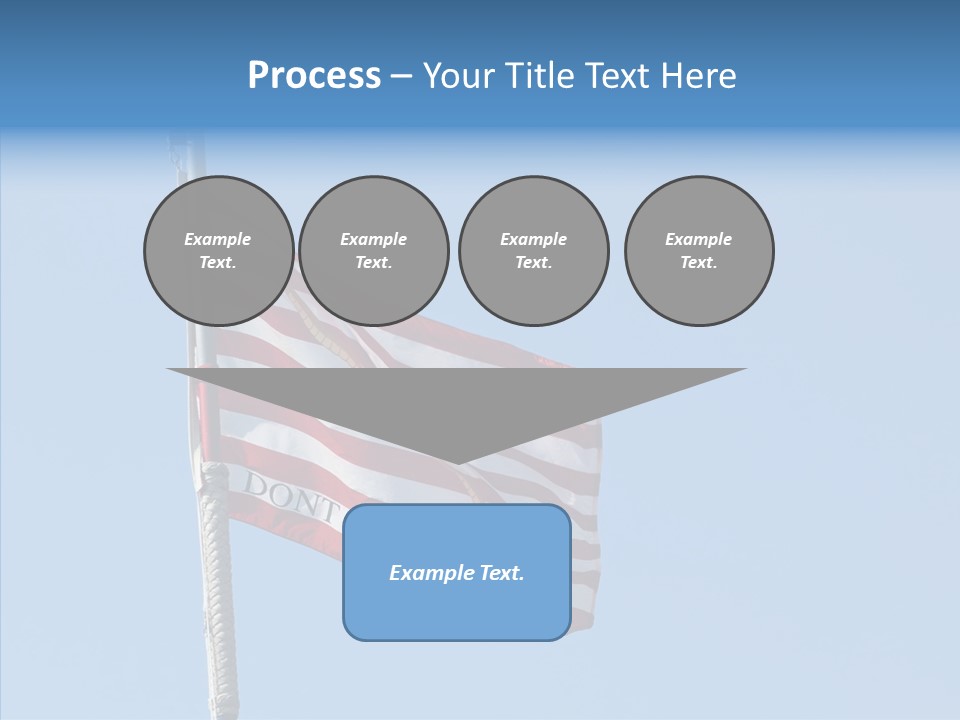 Red Blue Nautical PowerPoint Template