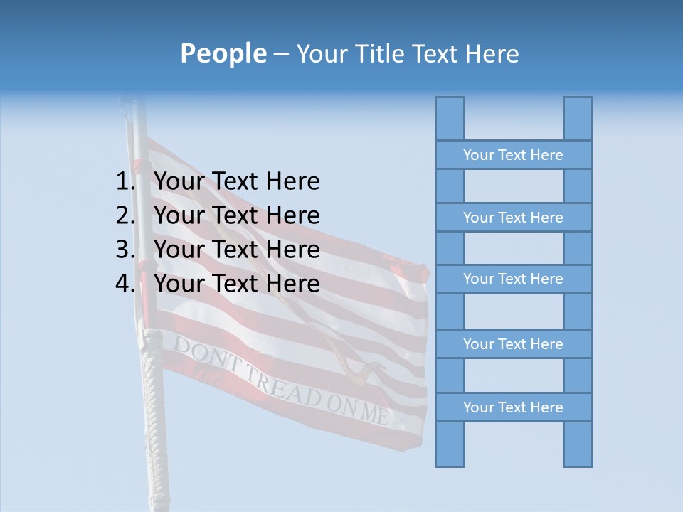 Red Blue Nautical PowerPoint Template