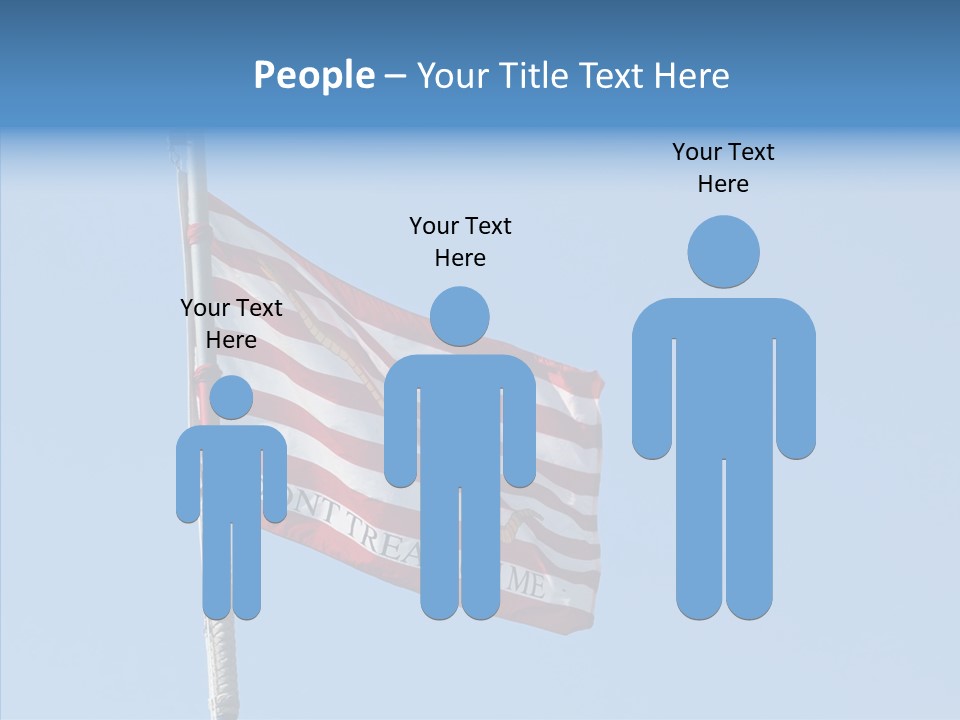 Red Blue Nautical PowerPoint Template