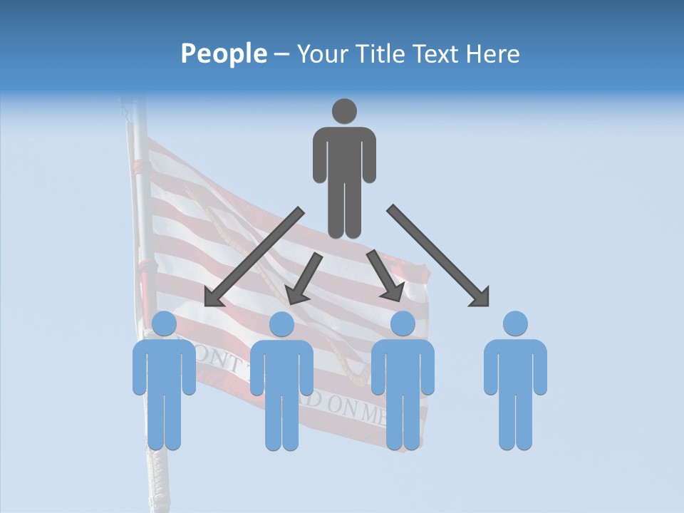 Red Blue Nautical PowerPoint Template