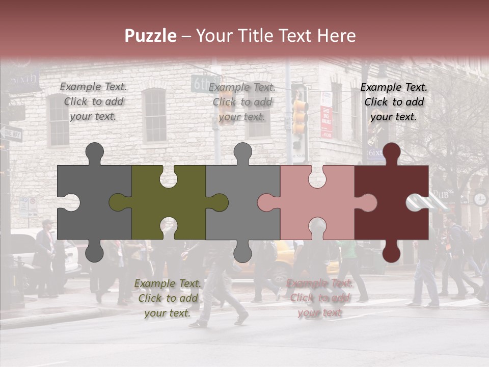 Group Background Life PowerPoint Template