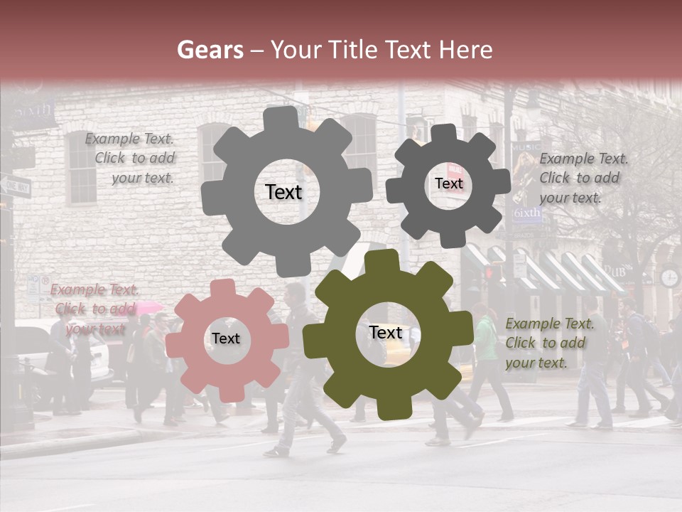 Group Background Life PowerPoint Template