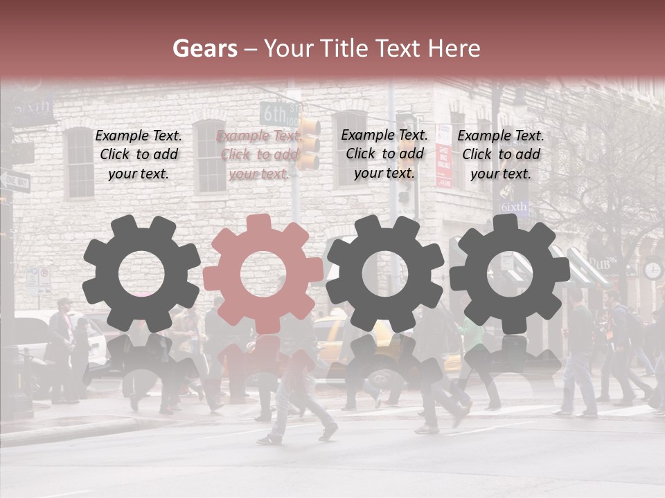 Group Background Life PowerPoint Template