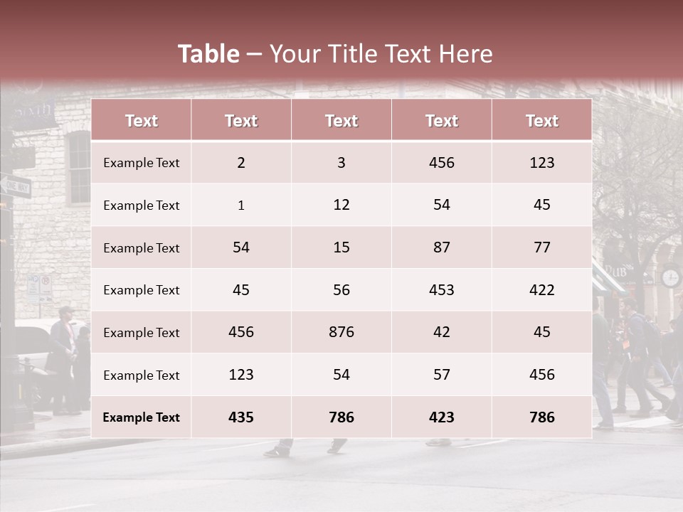 Group Background Life PowerPoint Template