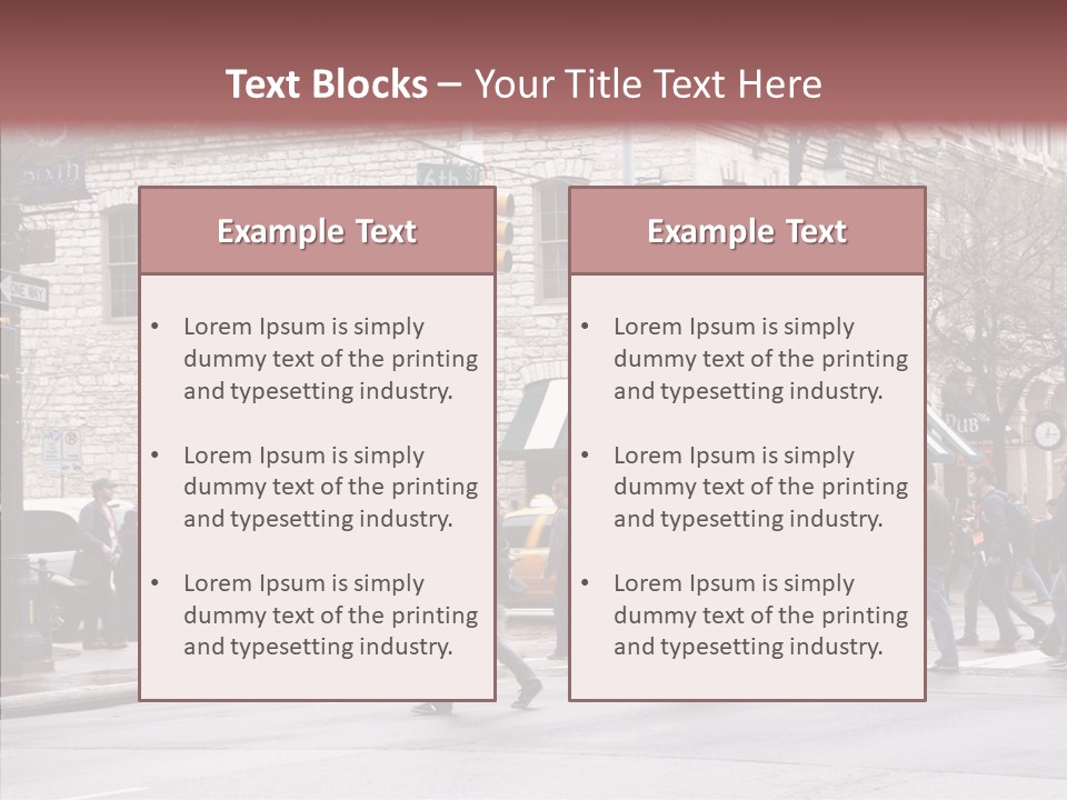 Group Background Life PowerPoint Template
