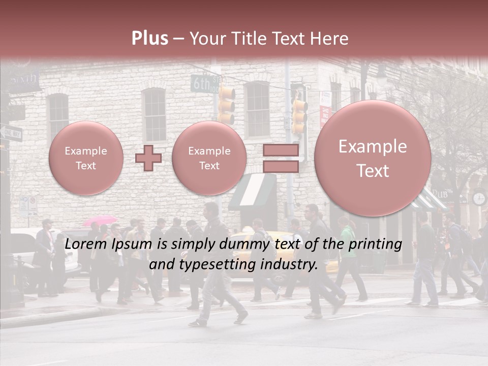 Group Background Life PowerPoint Template
