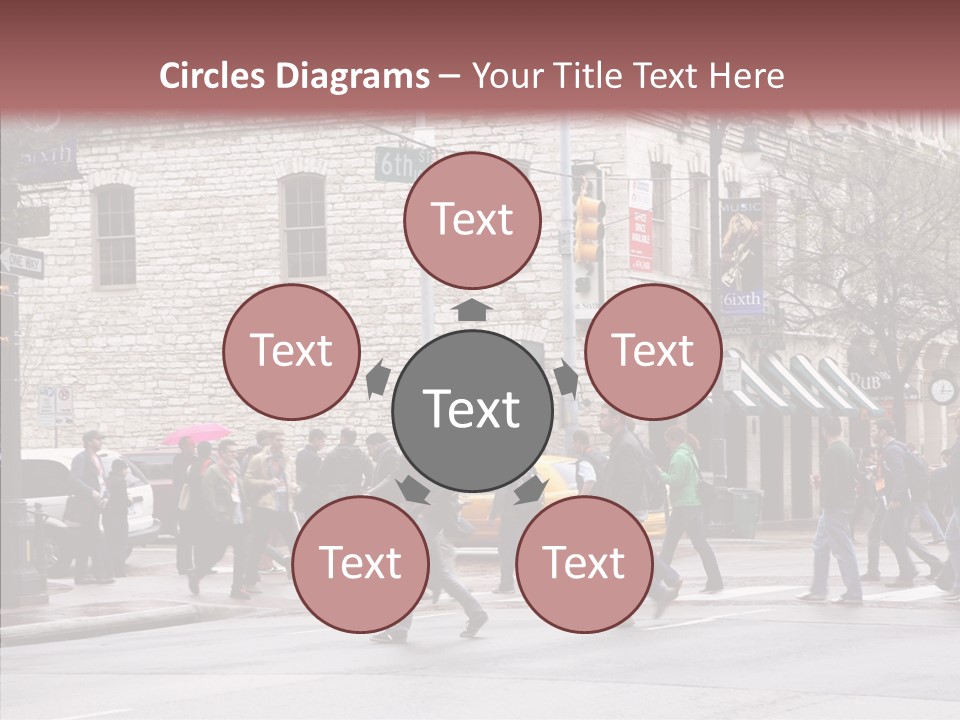 Group Background Life PowerPoint Template