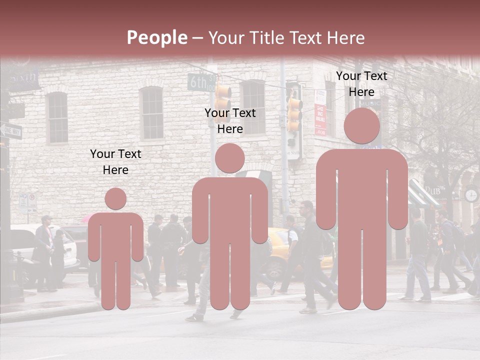 Group Background Life PowerPoint Template