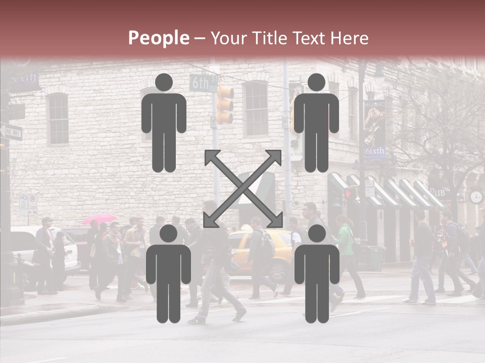 Group Background Life PowerPoint Template