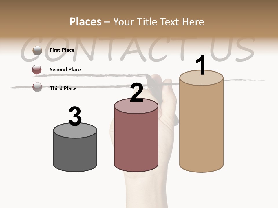 Icon Close Correspondence PowerPoint Template