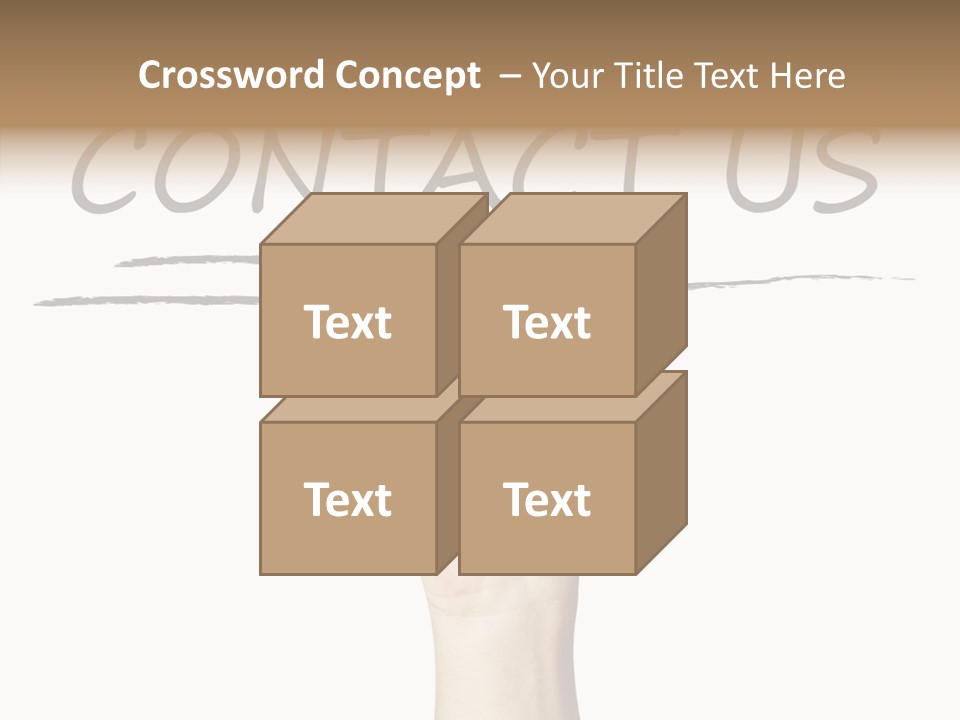 Icon Close Correspondence PowerPoint Template