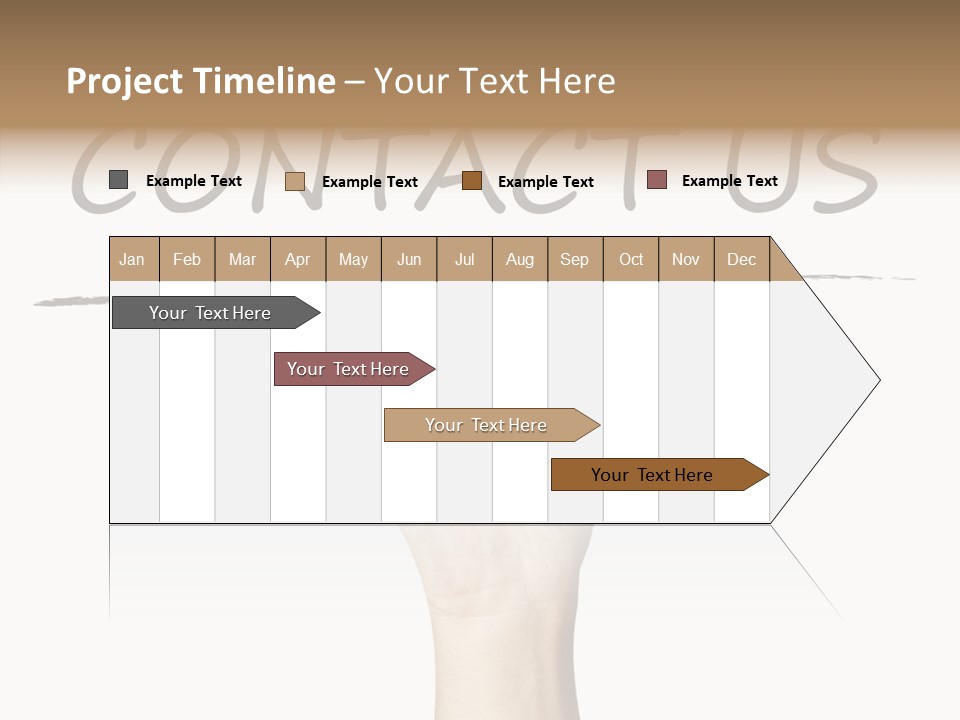 Icon Close Correspondence PowerPoint Template