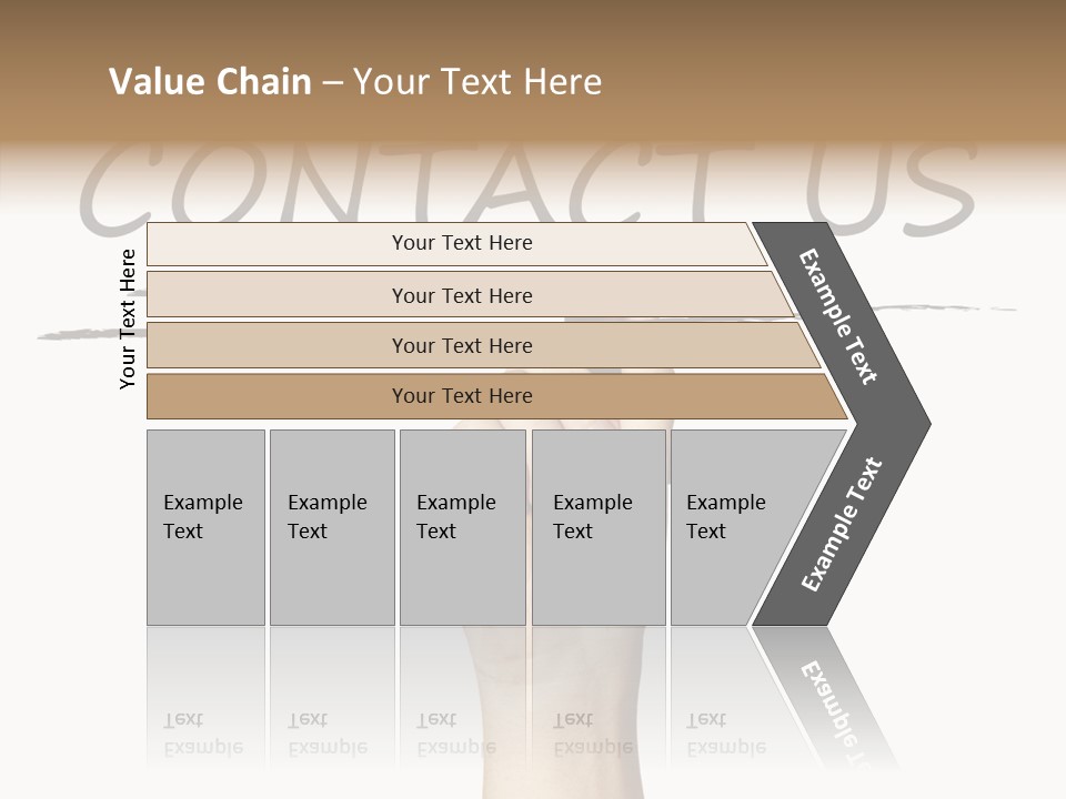 Icon Close Correspondence PowerPoint Template
