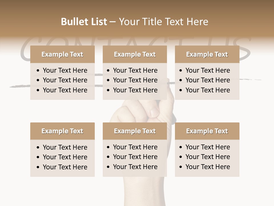 Icon Close Correspondence PowerPoint Template