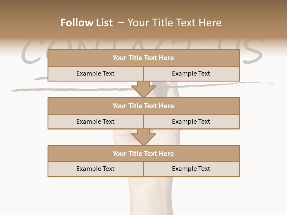 Icon Close Correspondence PowerPoint Template