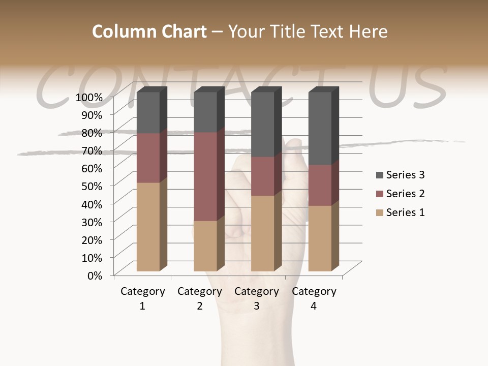 Icon Close Correspondence PowerPoint Template