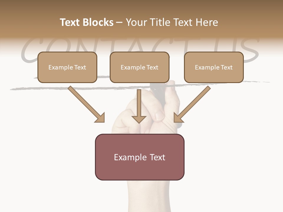Icon Close Correspondence PowerPoint Template