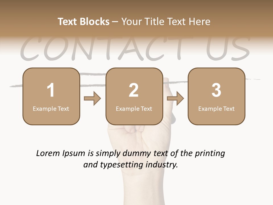 Icon Close Correspondence PowerPoint Template