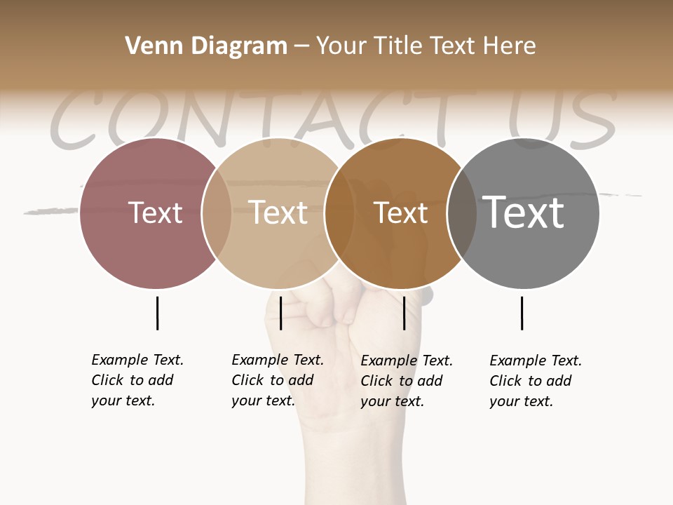 Icon Close Correspondence PowerPoint Template