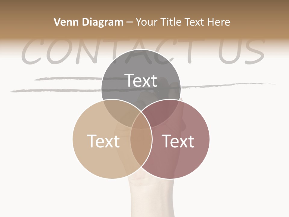 Icon Close Correspondence PowerPoint Template