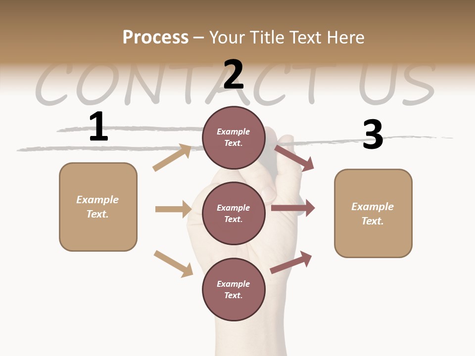 Icon Close Correspondence PowerPoint Template