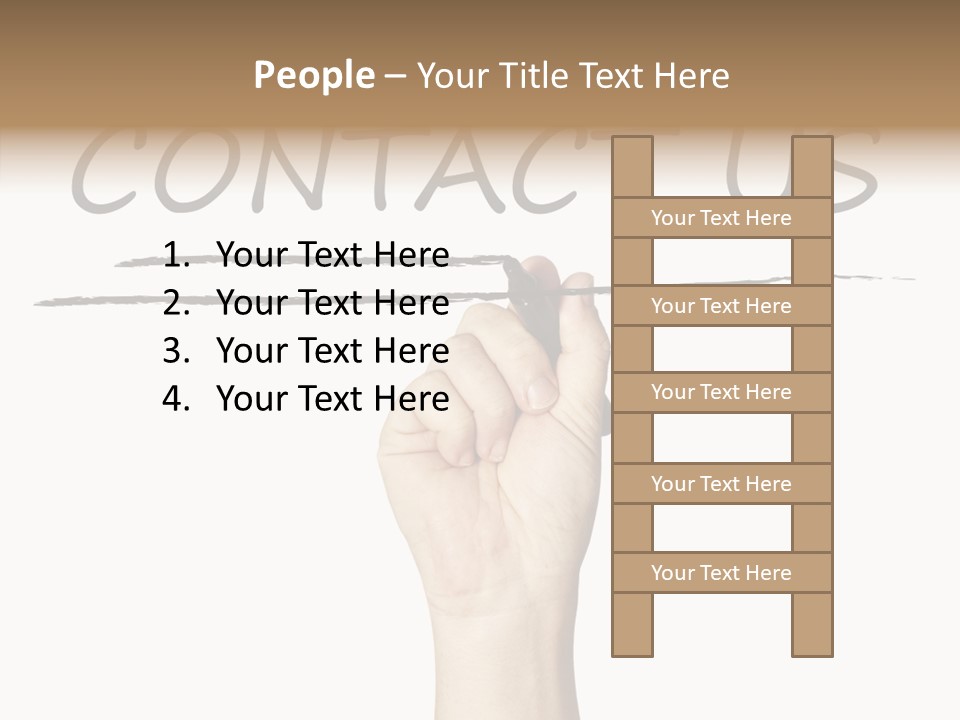 Icon Close Correspondence PowerPoint Template