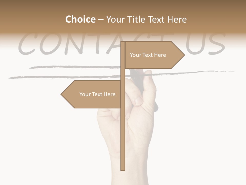Icon Close Correspondence PowerPoint Template