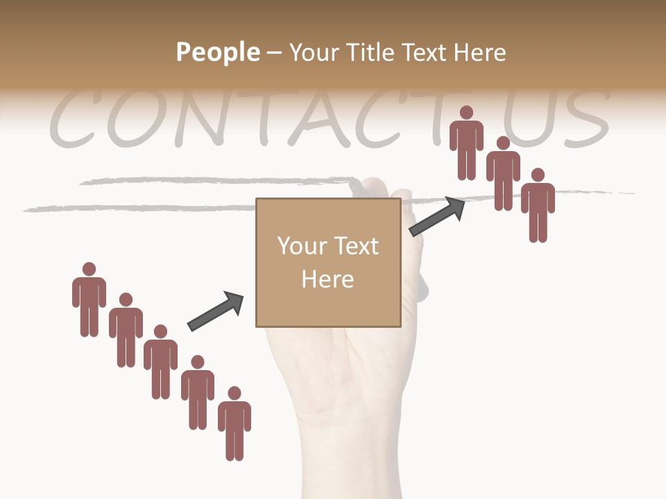 Icon Close Correspondence PowerPoint Template