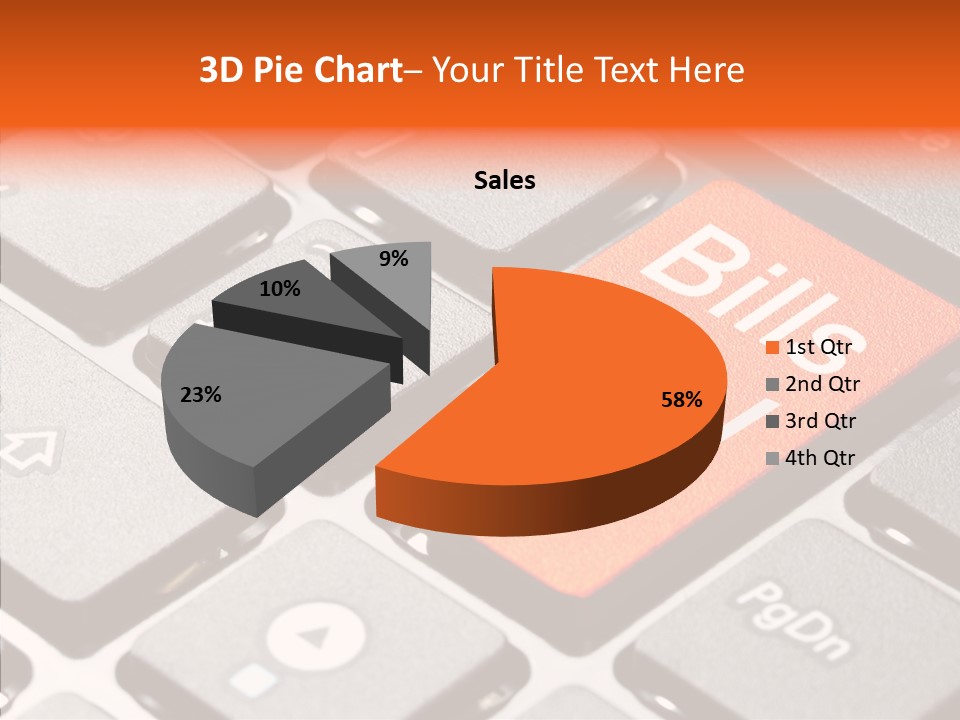 Payment Online Illustration PowerPoint Template