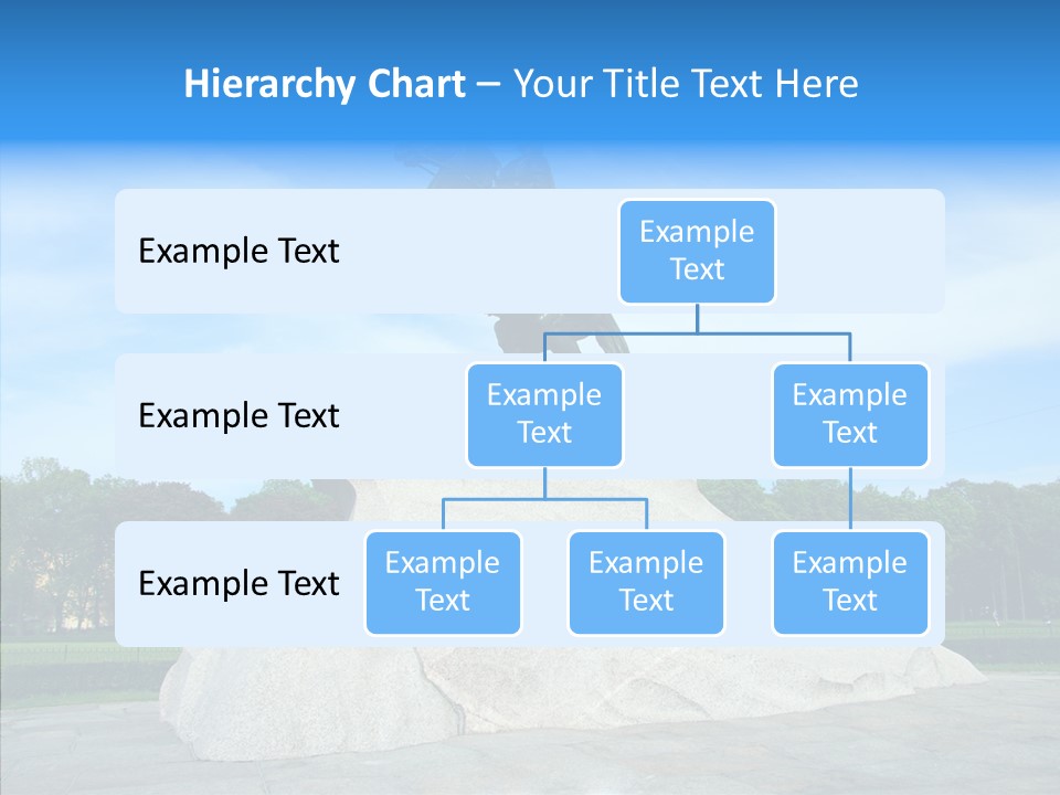 Statue Founder Exterior PowerPoint Template
