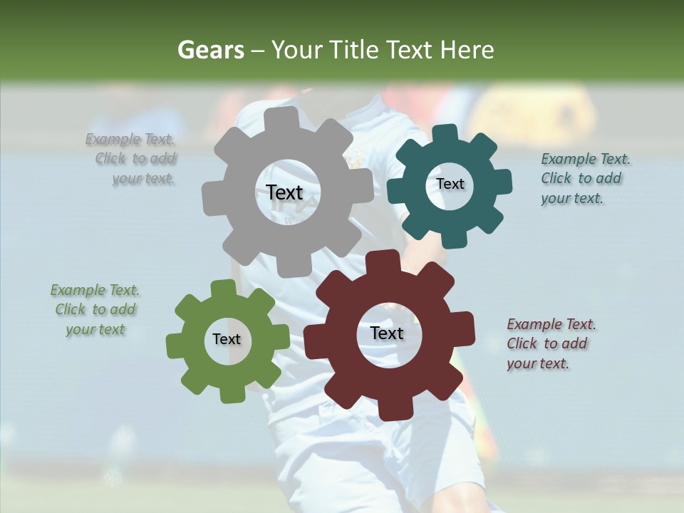 English Angeles United PowerPoint Template