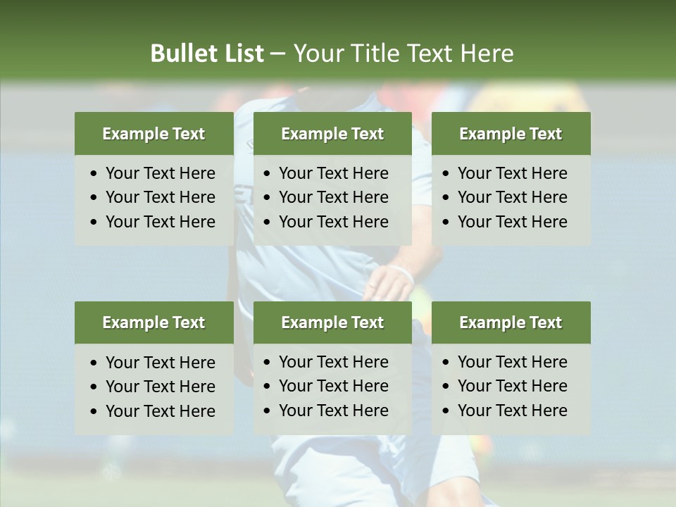 English Angeles United PowerPoint Template