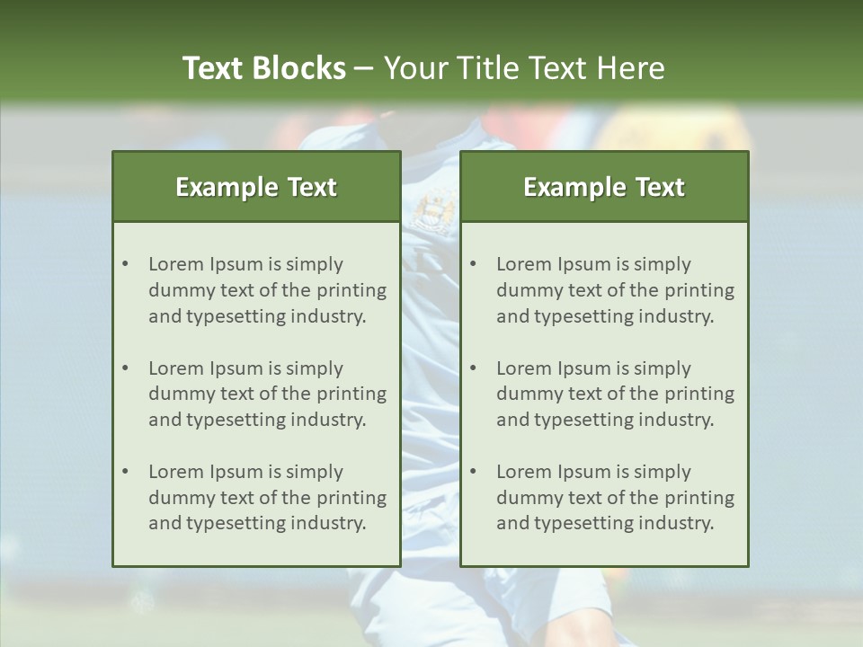 English Angeles United PowerPoint Template