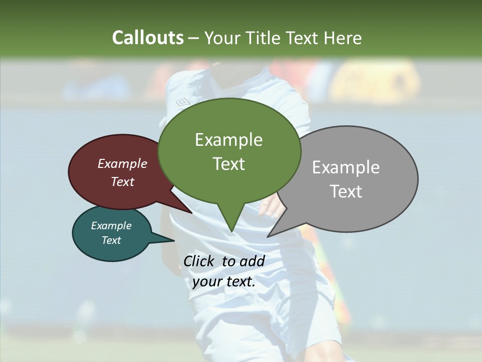 English Angeles United PowerPoint Template