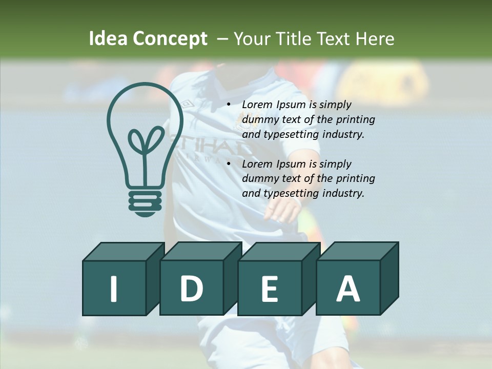 English Angeles United PowerPoint Template