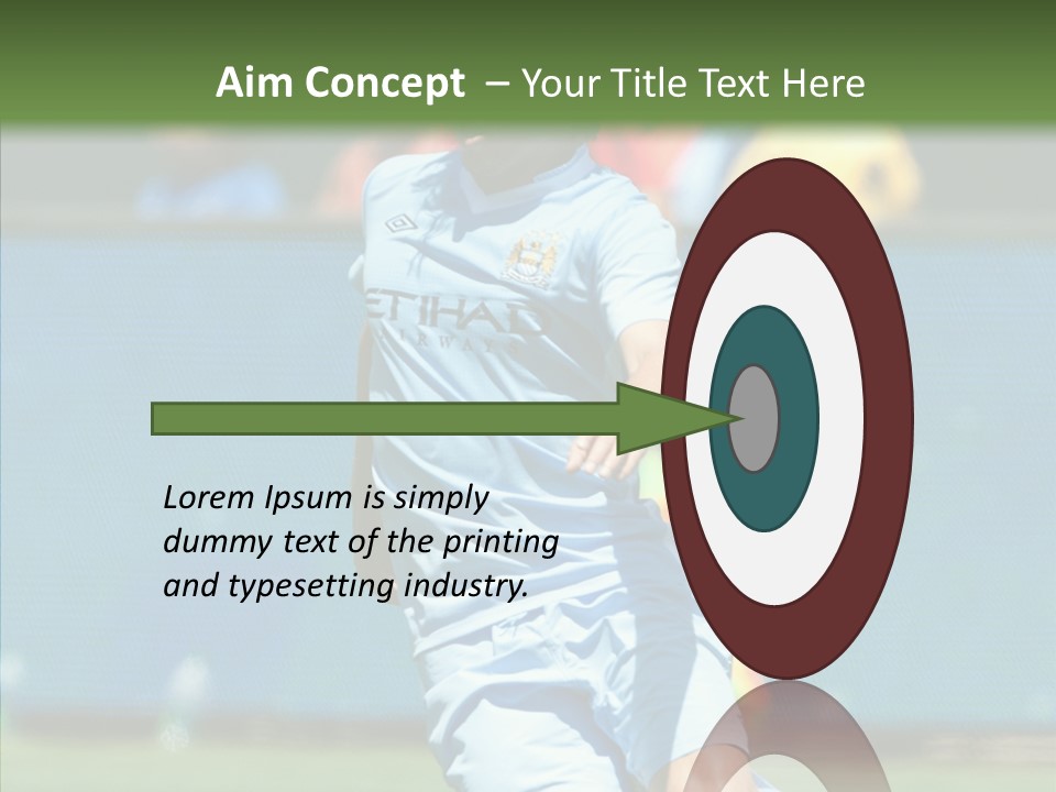 English Angeles United PowerPoint Template