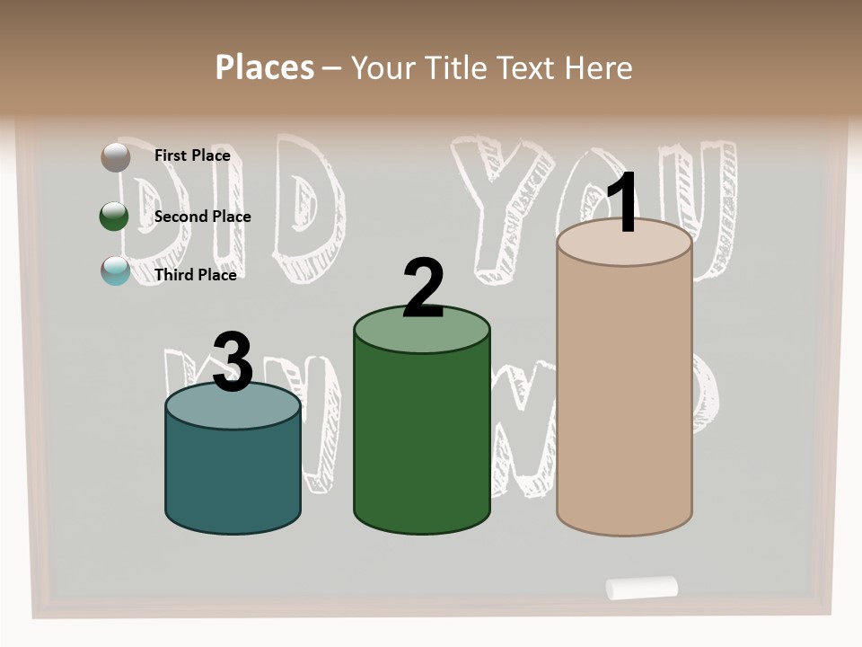 Wisdom Board Wonder PowerPoint Template