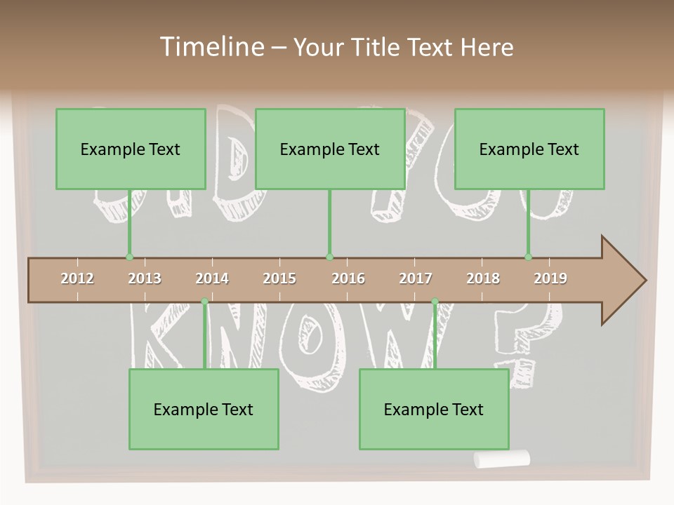 Wisdom Board Wonder PowerPoint Template