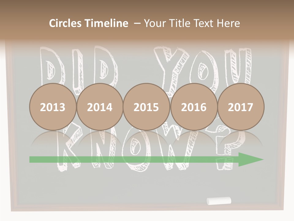 Wisdom Board Wonder PowerPoint Template
