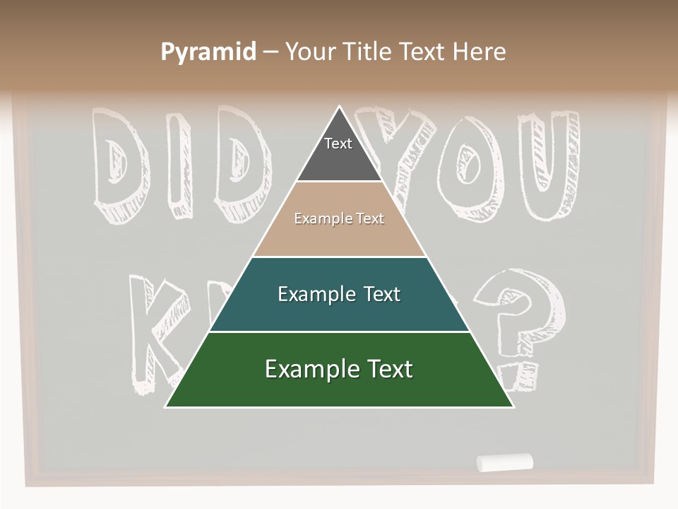 Wisdom Board Wonder PowerPoint Template