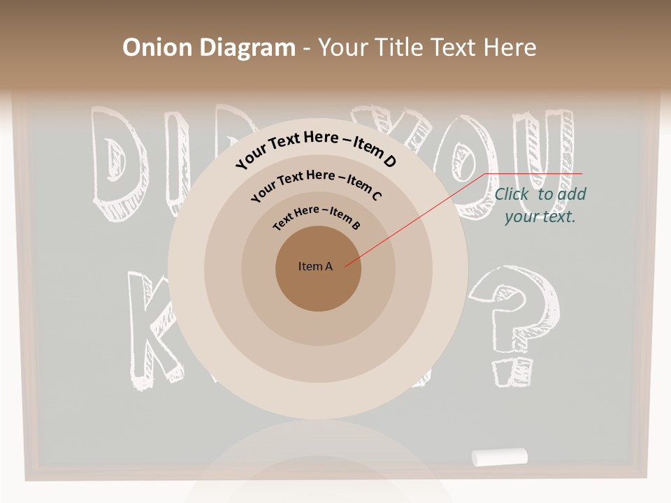 Wisdom Board Wonder PowerPoint Template