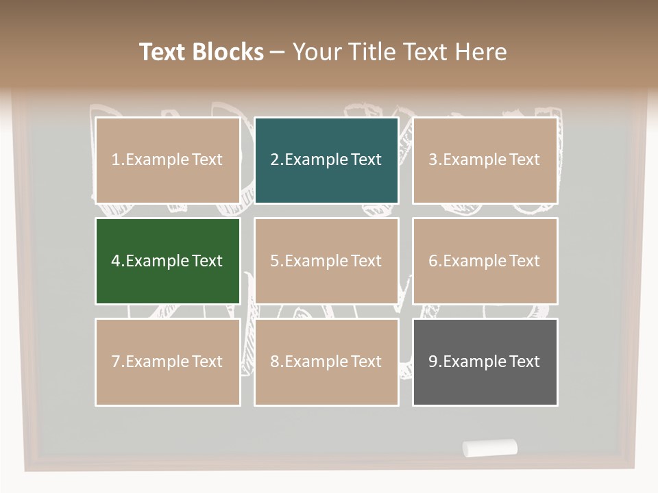 Wisdom Board Wonder PowerPoint Template