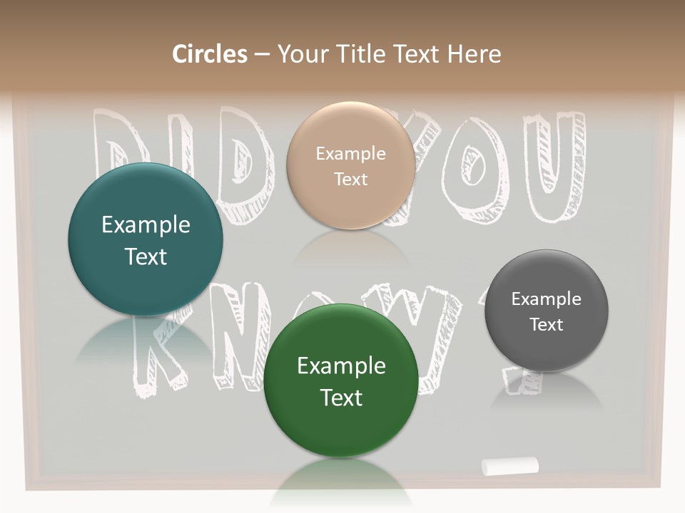 Wisdom Board Wonder PowerPoint Template