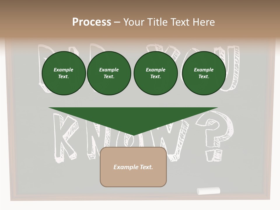 Wisdom Board Wonder PowerPoint Template
