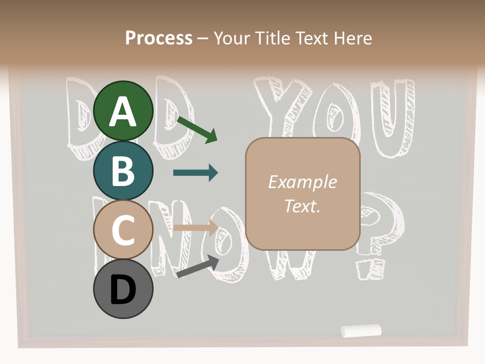 Wisdom Board Wonder PowerPoint Template