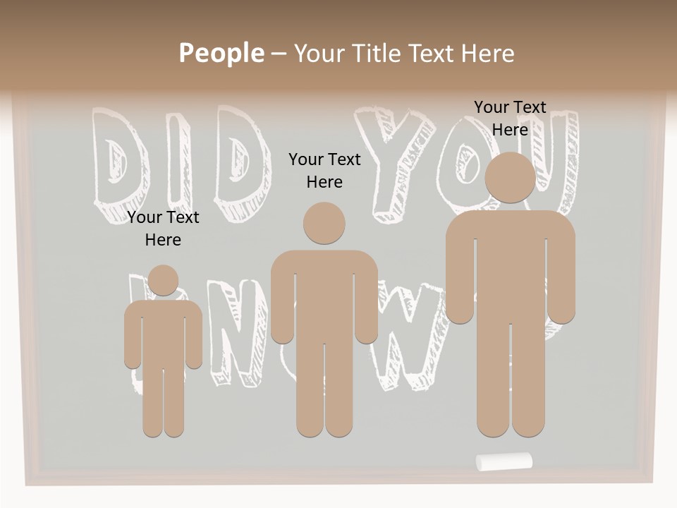 Wisdom Board Wonder PowerPoint Template