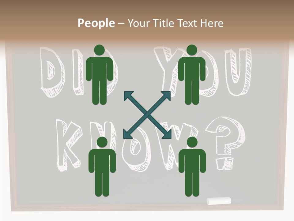 Wisdom Board Wonder PowerPoint Template