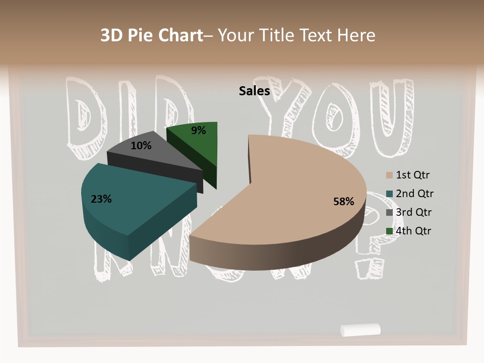 Wisdom Board Wonder PowerPoint Template
